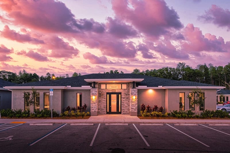 Mango Space Twilight Photo - exterior