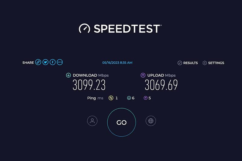Mango Space Wi-Fi Speed